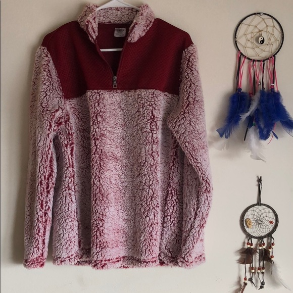 Tops - Sherpa half-zip